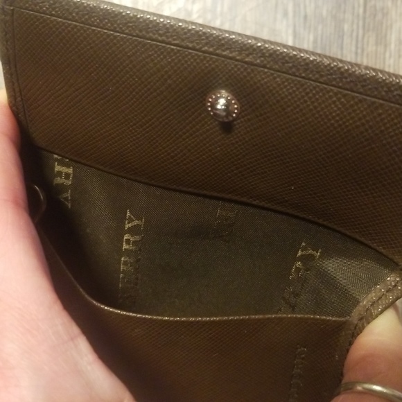 BURBERRY Nova Check 5 Ring Key holder Brown Leather EXCELLENT Condition Snappy - Picture 13 of 16